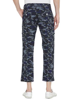 blue camouflage print cargo - 16427295 - Standard Image - 3