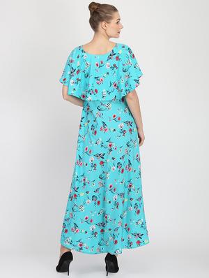 floral layered maxi dress - 16427866 - Standard Image - 3