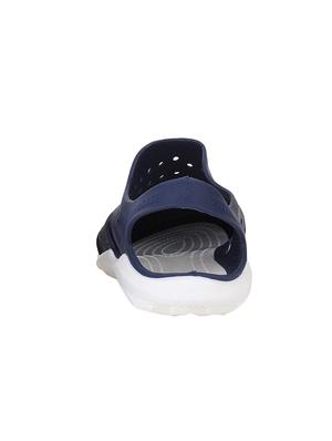 Longwalk blue rubber slip on clogs - 16432274 - Standard Image - 3