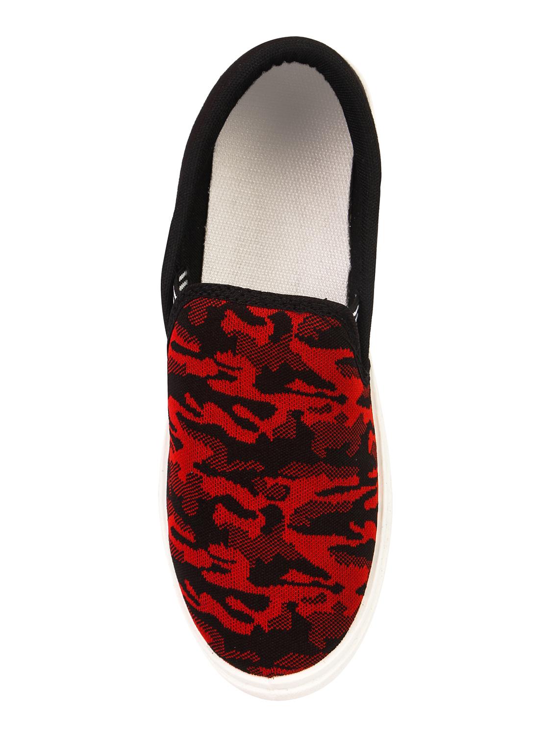 longwalk red canvas slipons - 16432700 - Zoom Image - 3