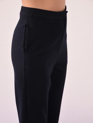 pocket detail flat front trousers - 16433519 - Standard Image - 3