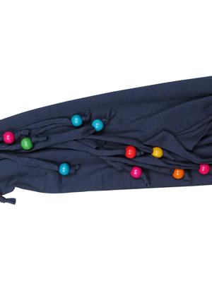 blue cotton blend short necklace - 16434514 - Standard Image - 3