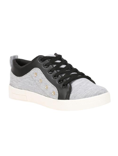 grey lace-up sneakers - 16435719 - Standard Image - 1