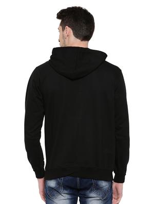 black chest print sweatshirt - 16435780 - Standard Image - 3