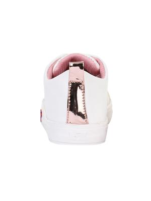 white lace-up sneakers - 16436347 - Standard Image - 3