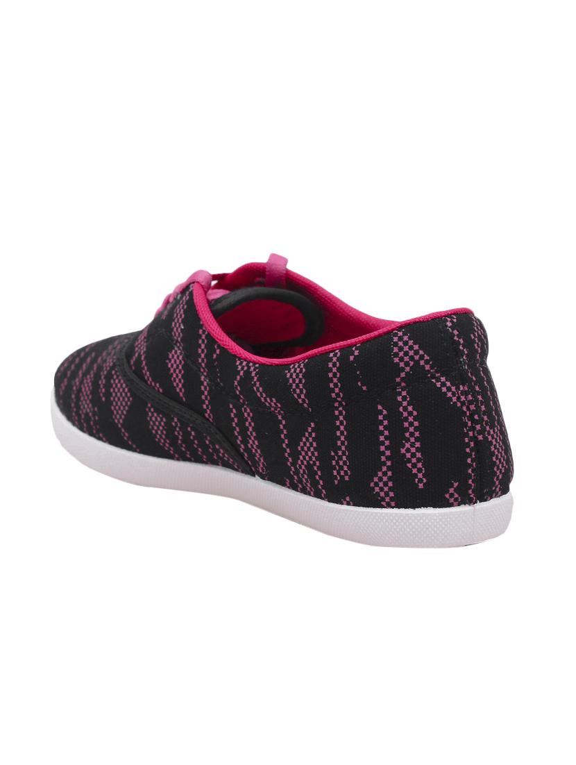 black lace-up sneakers - 16436487 - Zoom Image - 3