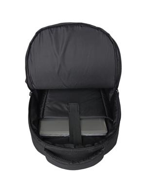 black polyester backpack - 16436500 - Standard Image - 3