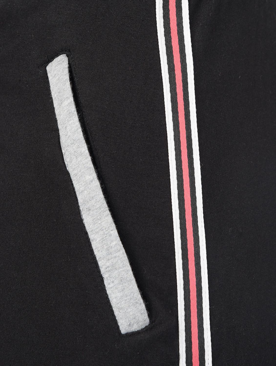 black side striped full length track pant - 16437961 - Zoom Image - 6