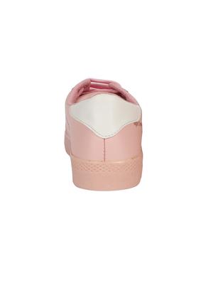 pink lace-up sneakers - 16438072 - Standard Image - 3