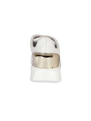 white lace-up sneakers - 16438073 - Standard Image - 3