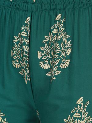 solid straight kurta palazzo with dupatta set - 16438487 - Standard Image - 6