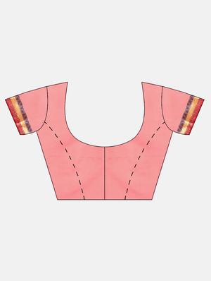 bordered kanjivaram saree with blouse - 16439036 - Standard Image - 3