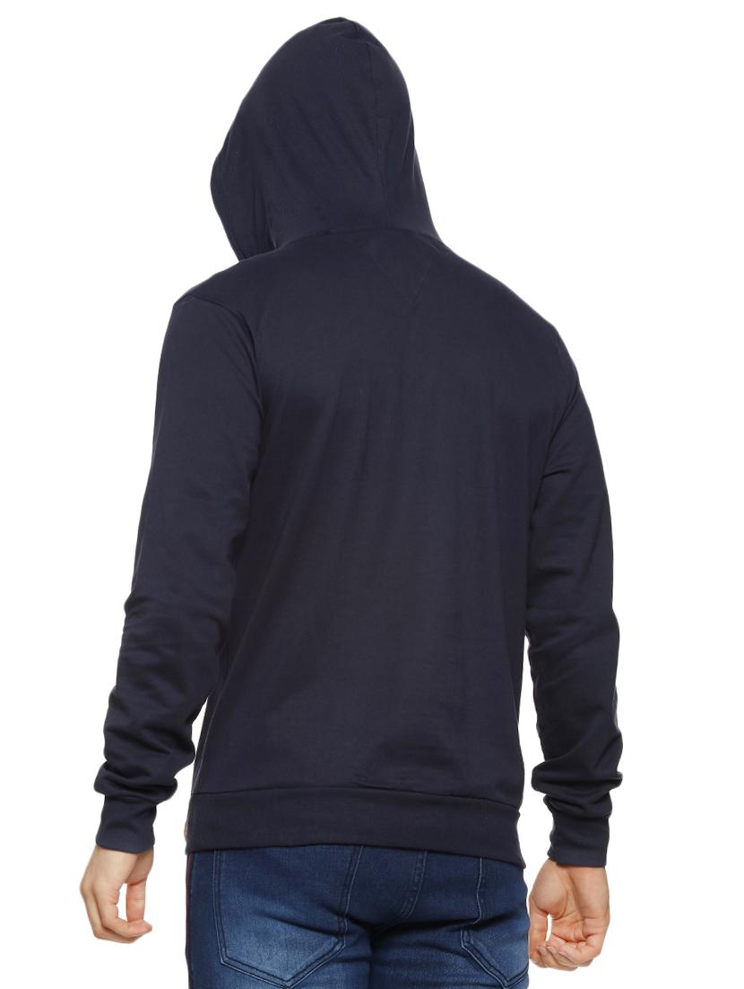 blue typographic chest print sweatshirt - 16442821 - Zoom Image - 3