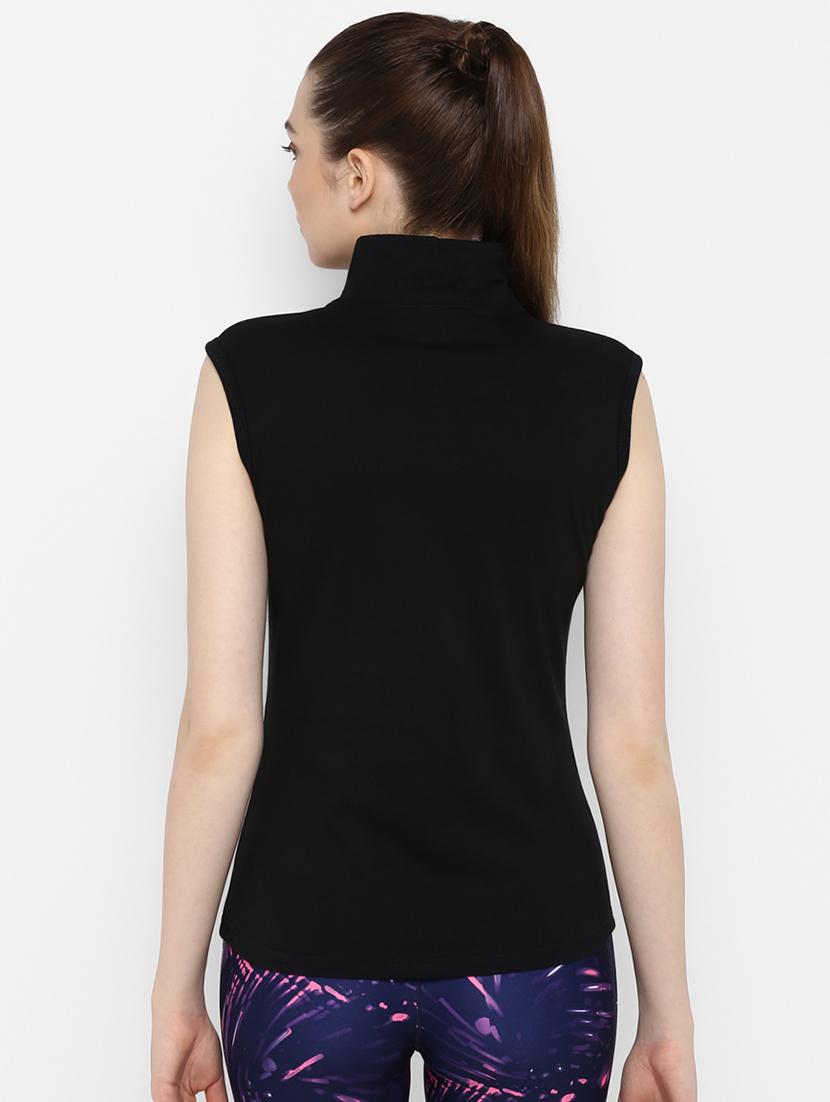 turtle neck zip detail tee - 16443253 - Zoom Image - 3