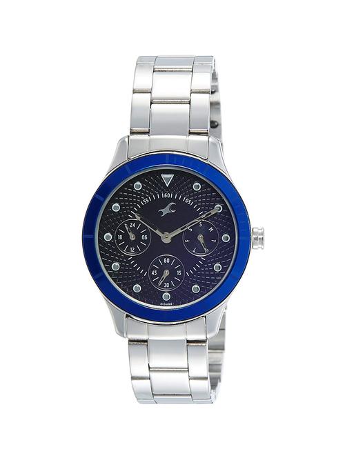 fastrack round dial analog watch-6163km01 - 16444693 - Standard Image - 1
