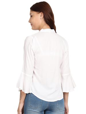 bell sleeved quirky top - 16446952 - Standard Image - 3