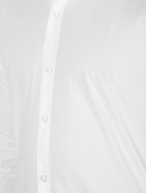 white solid casual shirt - 16448535 - Standard Image - 6