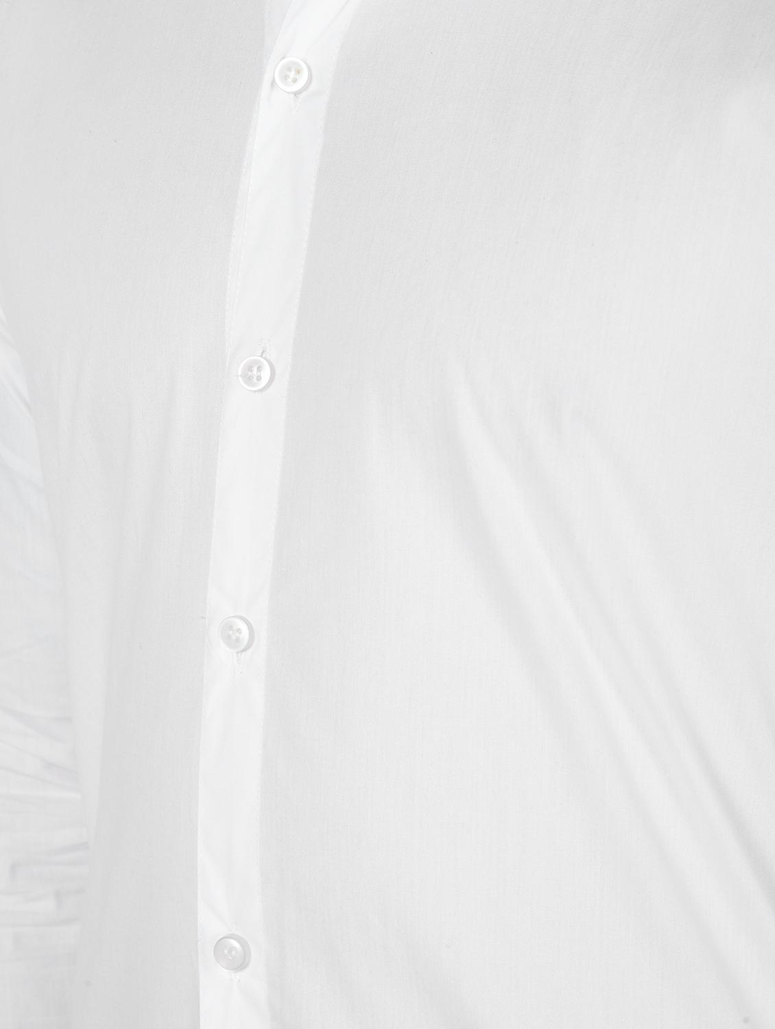 white solid casual shirt - 16448535 - Zoom Image - 6