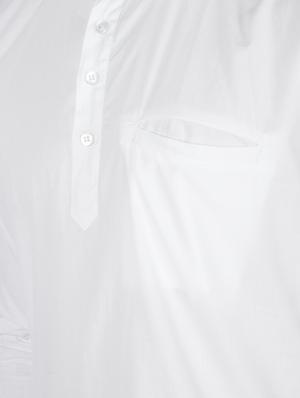 white solid short kurta - 16448671 - Standard Image - 6