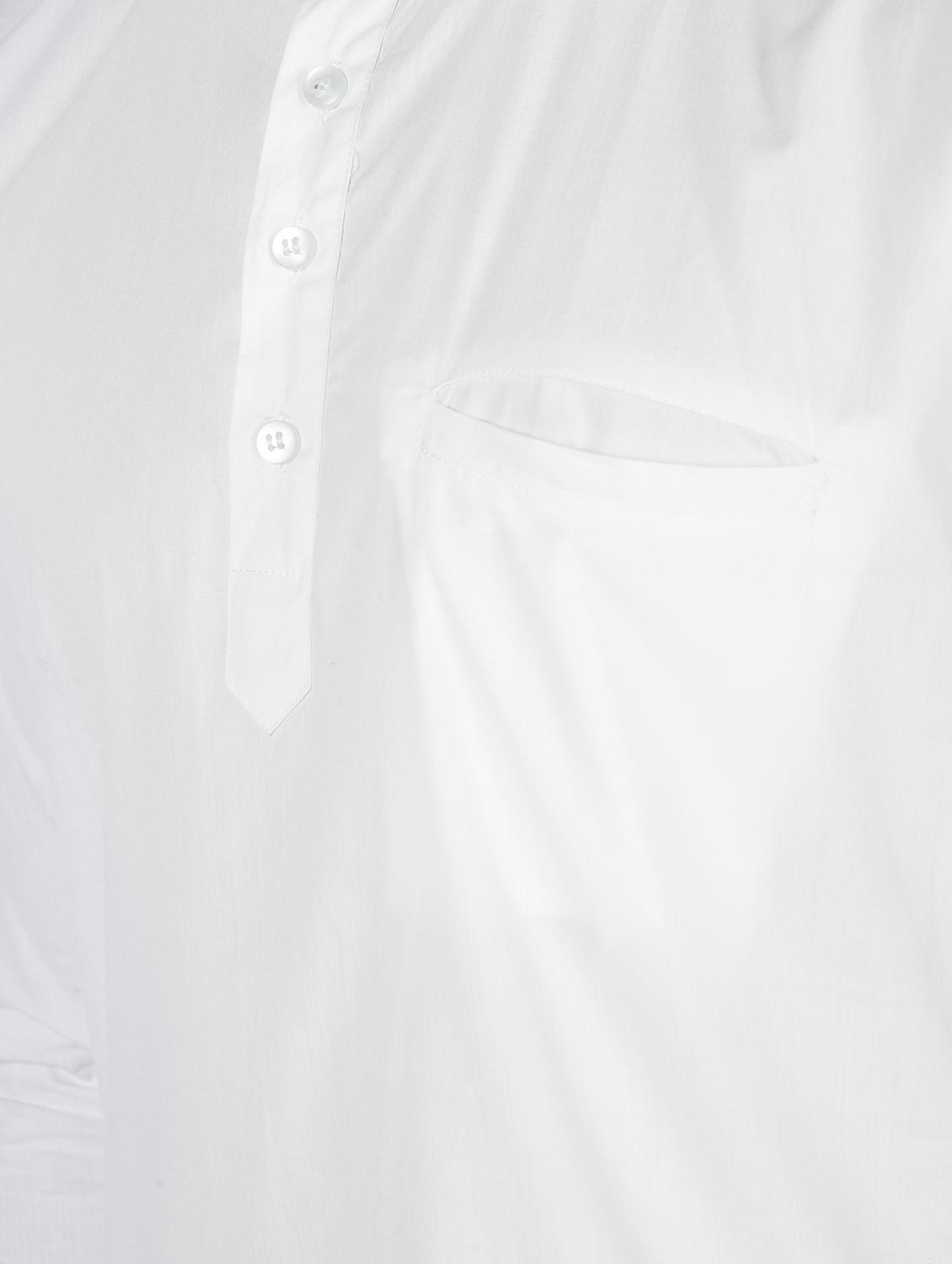 white solid short kurta - 16448671 - Zoom Image - 6