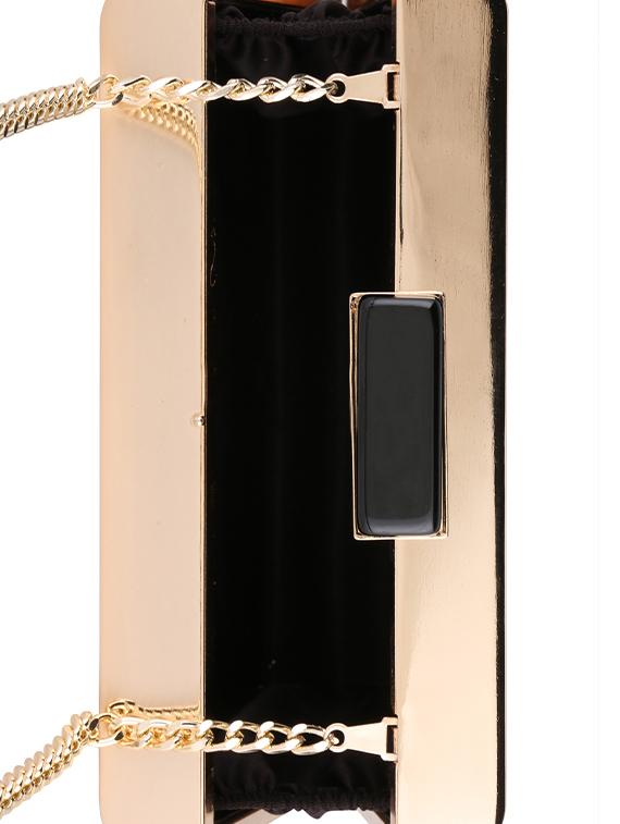 black metal regular clutch - 16450143 - Zoom Image - 3