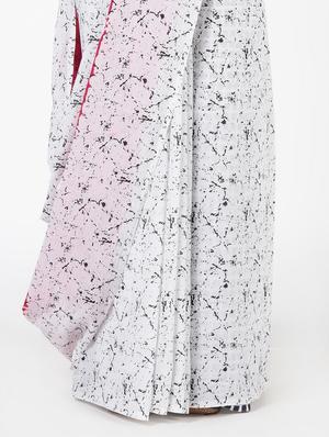floral printed saree with blouse - 16450387 - Standard Image - 3