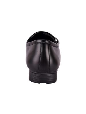 aadi black leatherette slip ons - 16450465 - Standard Image - 3
