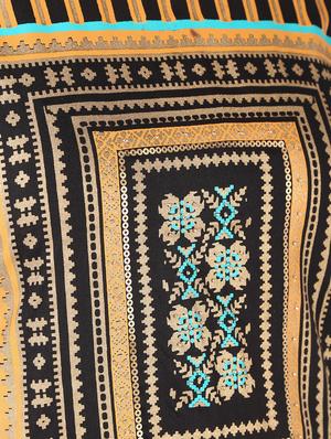printed kurta with palazzo set - 16450814 - Standard Image - 6