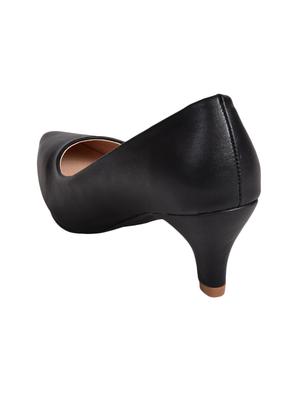 black slip on pumps - 16451537 - Standard Image - 3