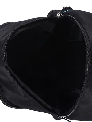 black polyester backpack - 16456307 - Standard Image - 3
