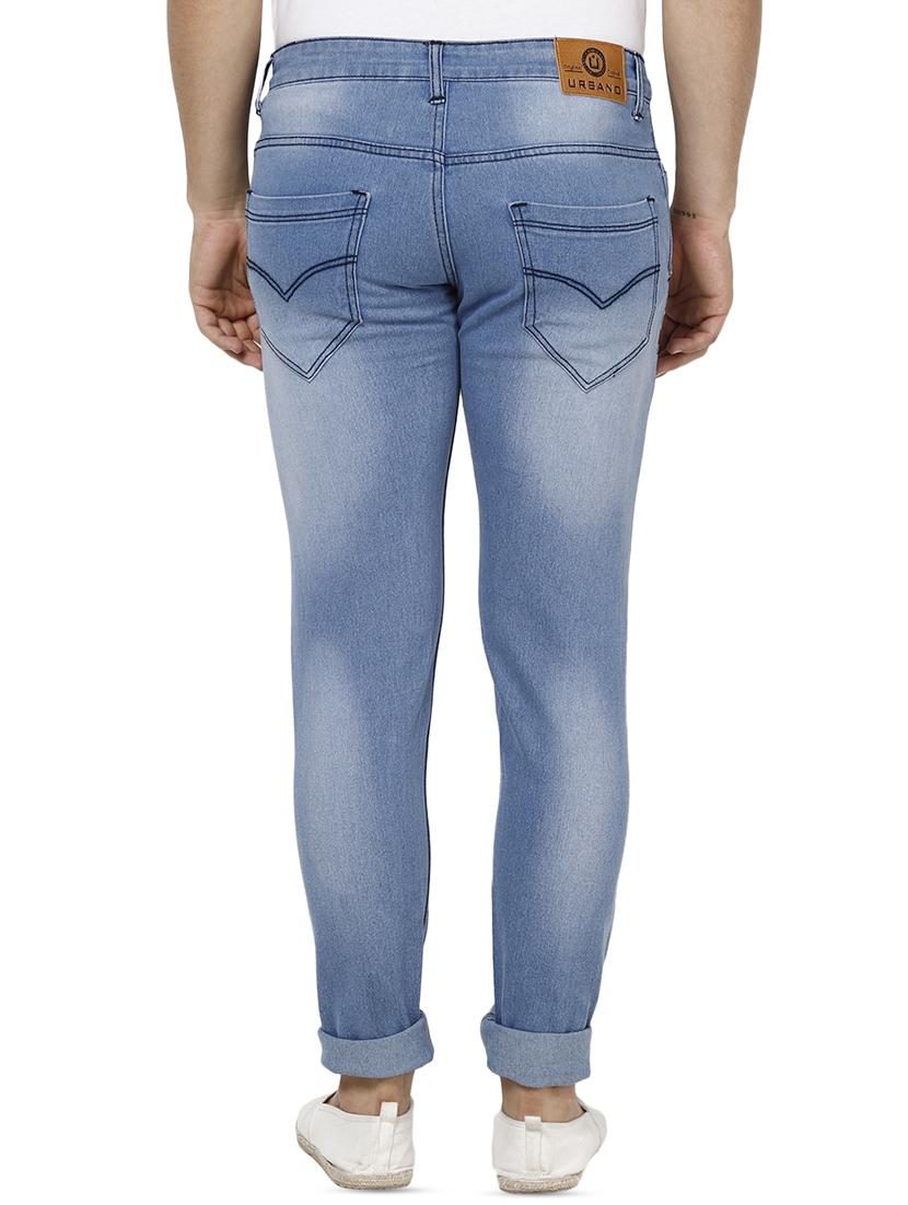 light blue washed denim jeans - 16457162 - Zoom Image - 3