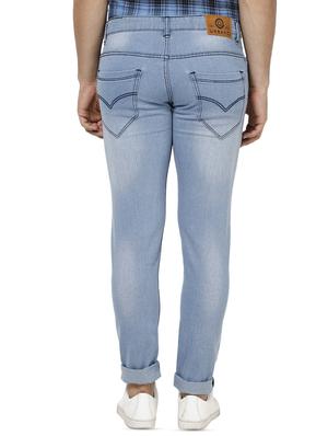 light blue washed denim jeans - 16457163 - Standard Image - 3