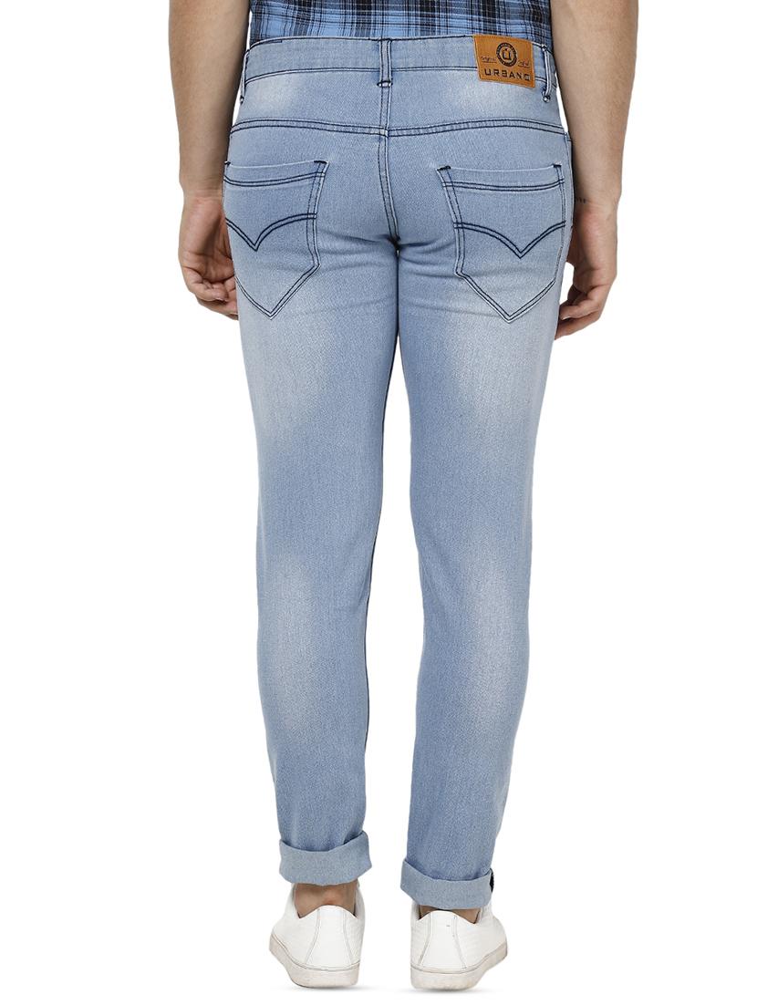 light blue washed denim jeans - 16457163 - Zoom Image - 3