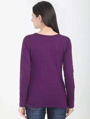 round neck long sleeved tee - 16457724 - Standard Image - 3