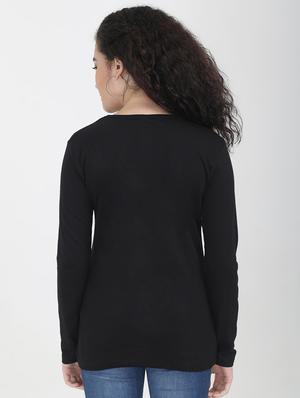 long sleeved solid tee - 16457881 - Standard Image - 3