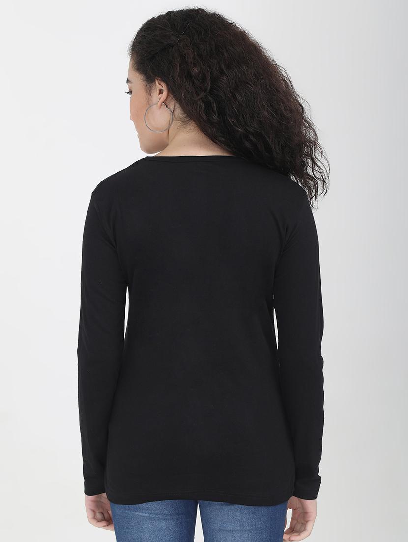 long sleeved solid tee - 16457881 - Zoom Image - 3