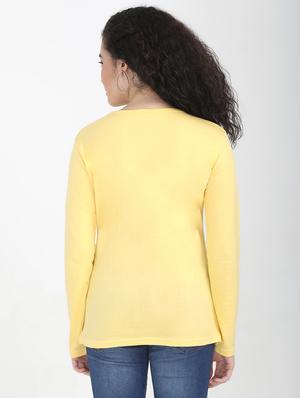 long sleeved solid tee - 16457890 - Standard Image - 3