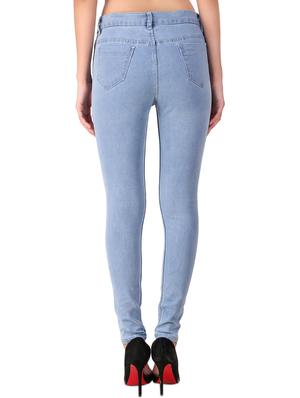 high rise skinny fit jeans - 16458008 - Standard Image - 3
