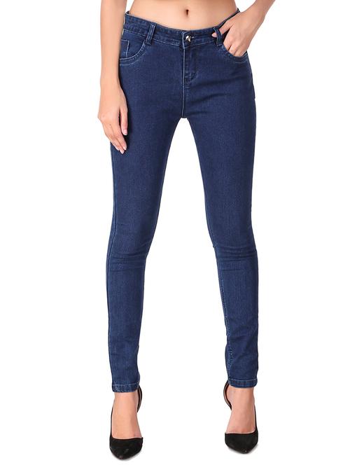 mid rise skinny fit jeans - 16458009 - Standard Image - 1