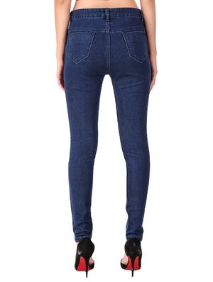 mid rise skinny fit jeans - 16458009 - Standard Image - 3