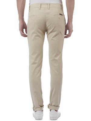 beige textured chinos - 16458276 - Standard Image - 3
