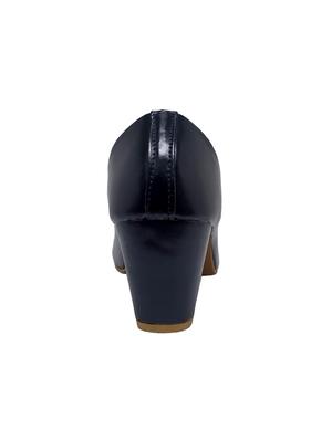 black slip on pumps - 16459423 - Standard Image - 3