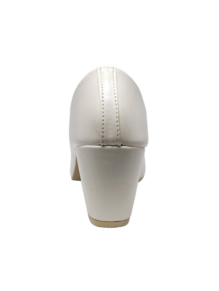 beige slip on pumps - 16459425 - Zoom Image - 3