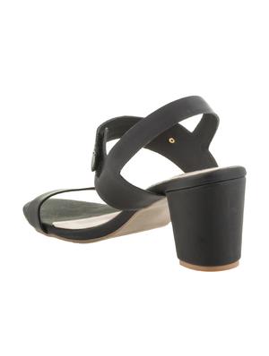 black back strap sandals - 16462013 - Standard Image - 3