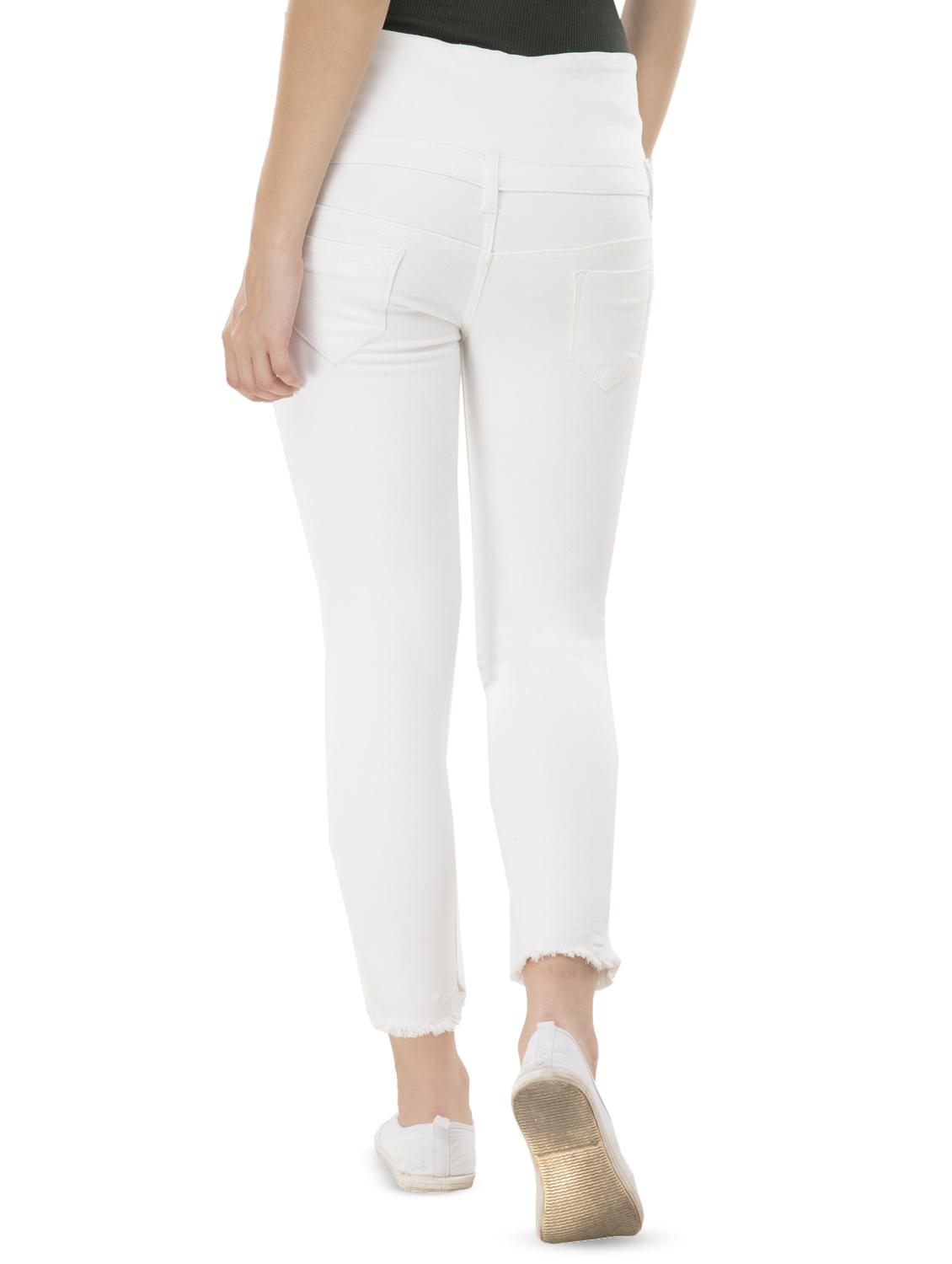 button up criss cross detail jean - 16462727 - Zoom Image - 3