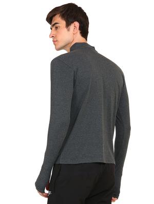 grey solid t-shirt - 16465424 - Standard Image - 3