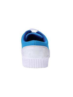 Shoemate blue canvas lace up sneakers - 16466496 - Standard Image - 3