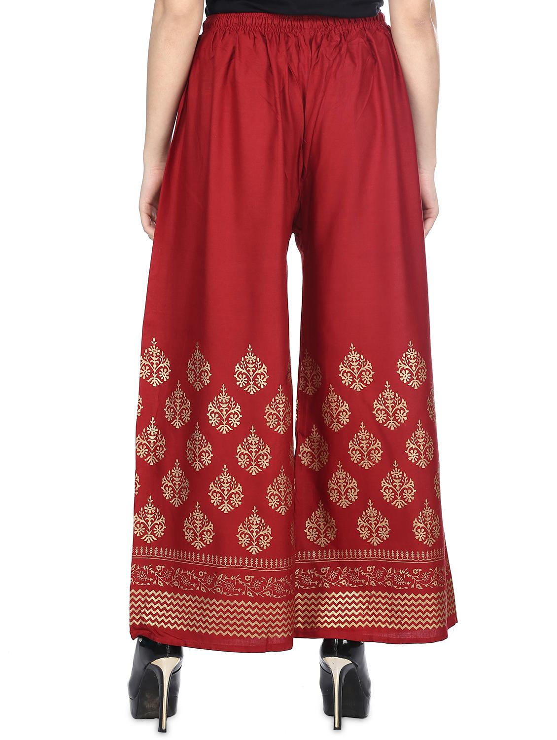 gold block print palazzo - 16467694 - Zoom Image - 3
