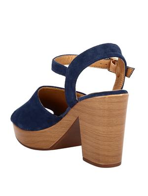 blue ankle strap sandals - 16468435 - Standard Image - 3