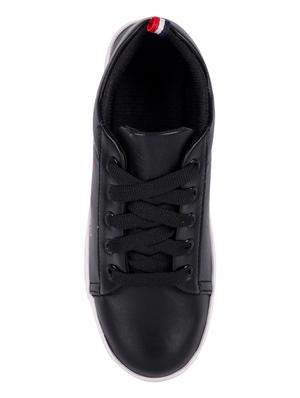 black lace-up sneakers - 16471005 - Standard Image - 3